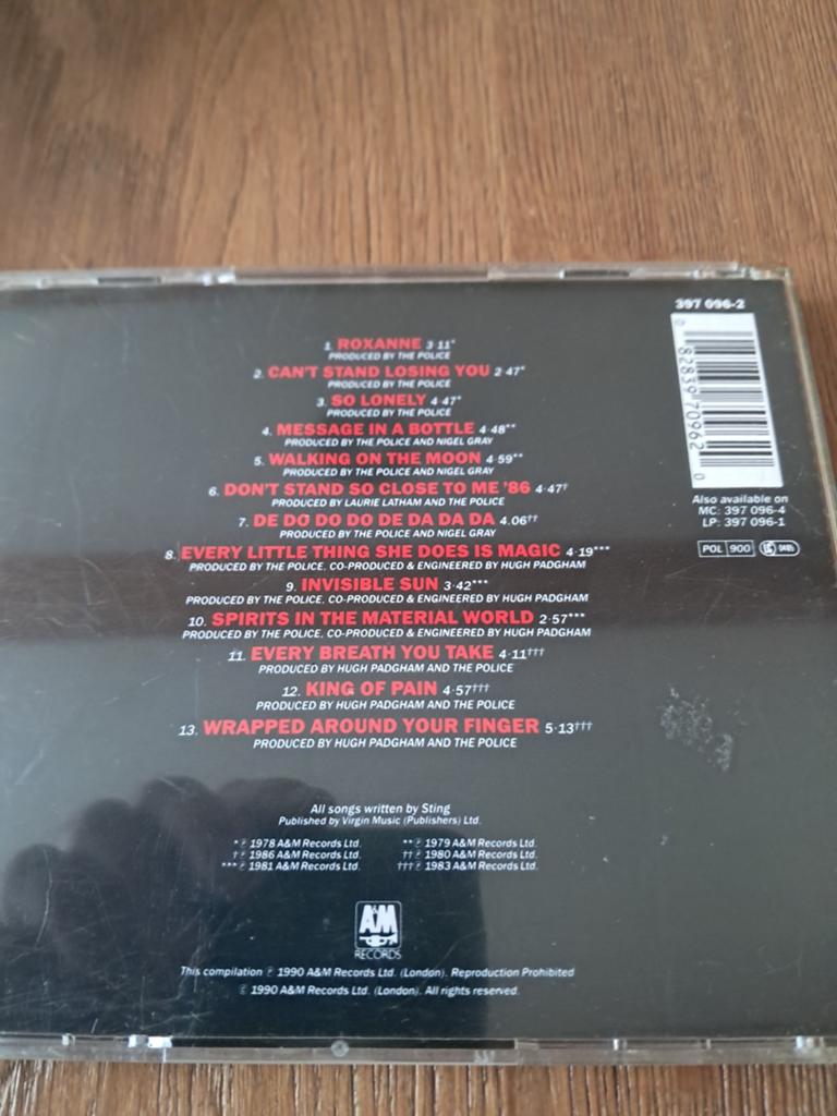 The Police - Greatest Hits CD (1990), Ophalen of Verzenden, 1990 - 1999, Gebruikt