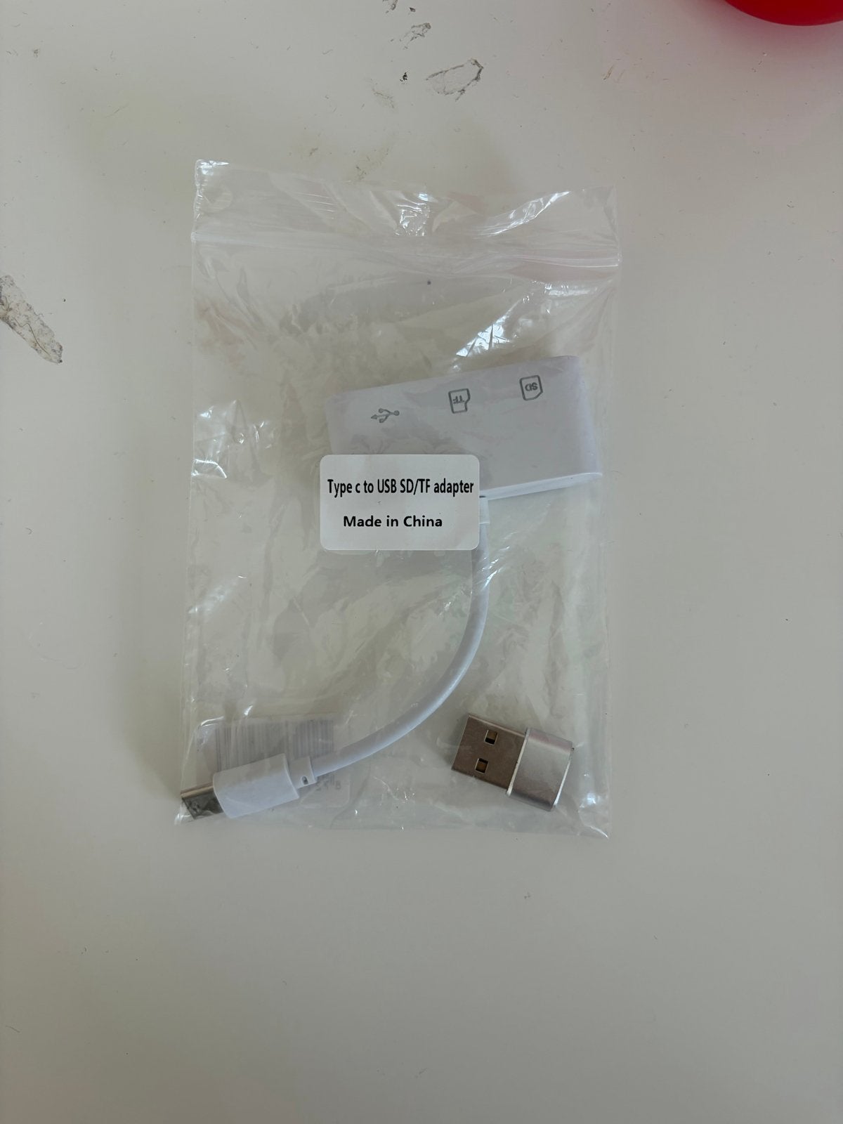 Type C naar USB SD/TF adapter, Ophalen of Verzenden, Nieuw