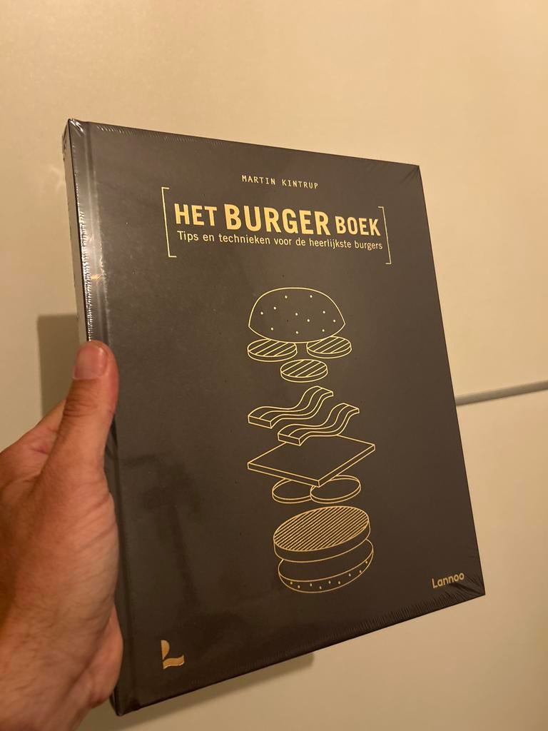 Het Burger Boek - Martin Kintrup (Nieuw) hamburger kookboek, Ophalen of Verzenden, Nieuw, Overige gebieden, Hoofdgerechten