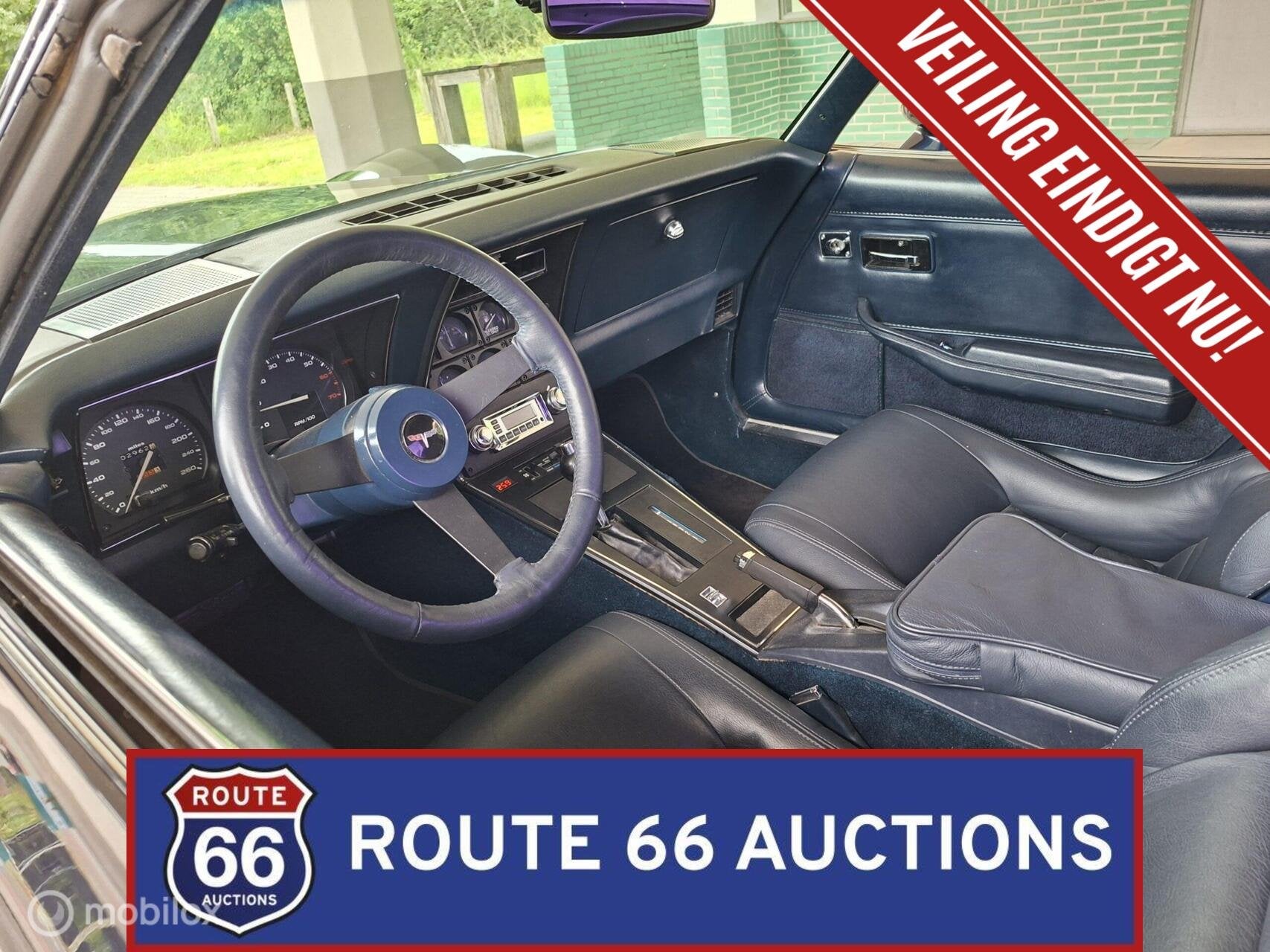 Chevrolet Corvette | Route 66 Auctions, Auto's, Overige carrosserieën, Chevrolet, Zwart, Bedrijf