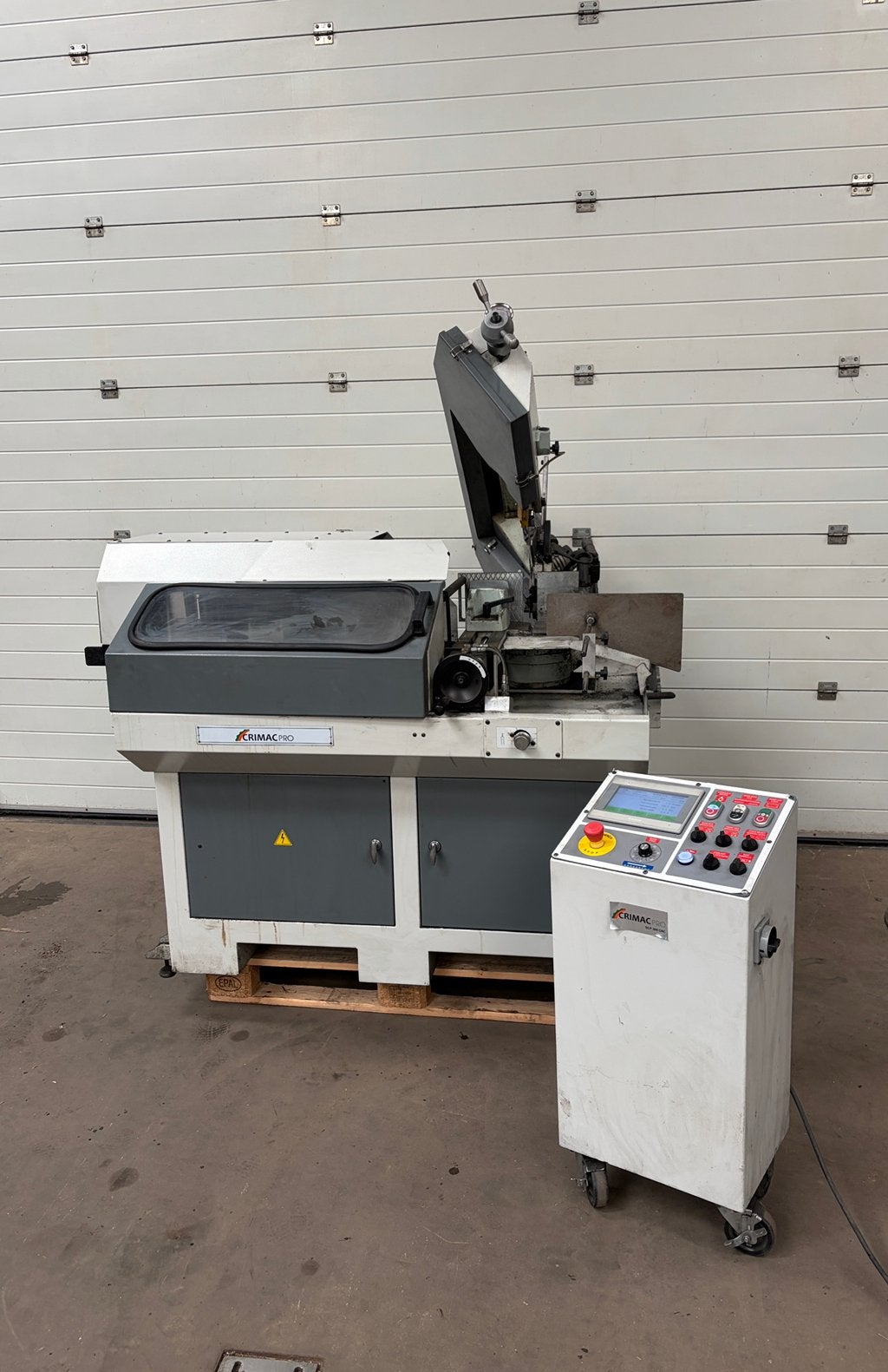 Cnc Bandzaag lintzaag bandzaagmachine lintzaag metaalzaag, Ophalen, 70 mm of meer, Zo goed als nieuw, Lintzaag