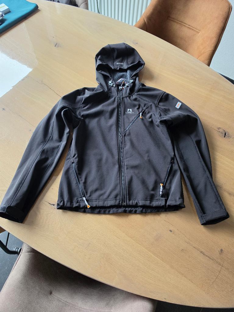 Icepeak softshell jas dames 38, Maat 38/40 (M), Icepeak, Zwart, Overige typen