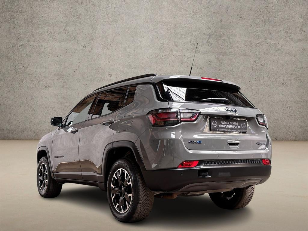 Jeep Compass 4xe 240 Plug-in Hybrid Electric Trailhawk 240Pk, Auto's, Automaat, 12 maanden, 4 cilinders, Leder en Stof
