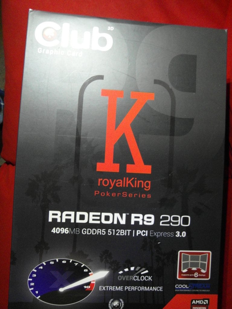 Club 3D RoyalKing R9 290 4gb., Computers en Software, PCI-Express 3, Gebruikt, AMD, HDMI