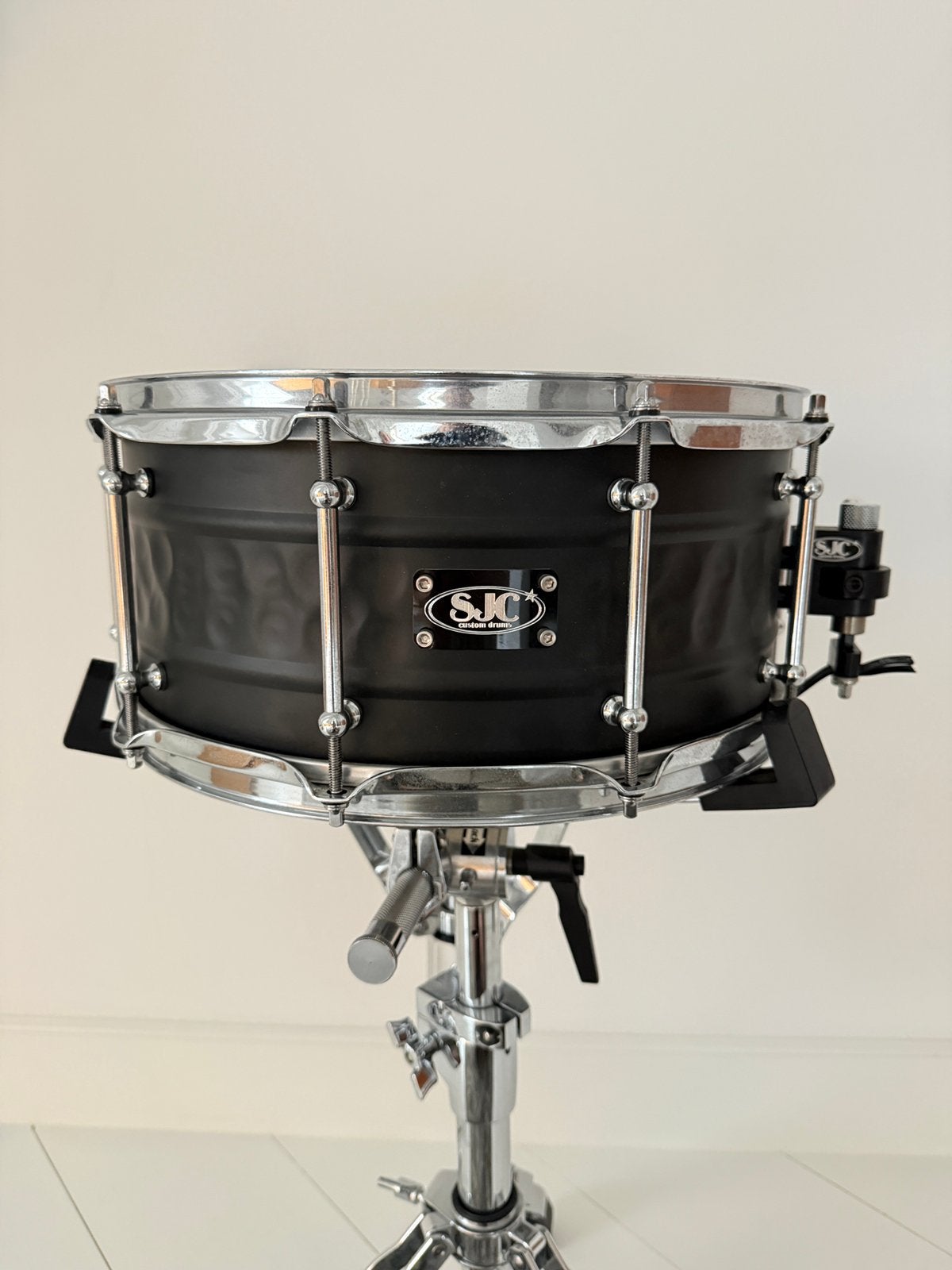 SJC custom drums metal snaredrum 14x6,5, Ophalen, Gebruikt, Overige merken