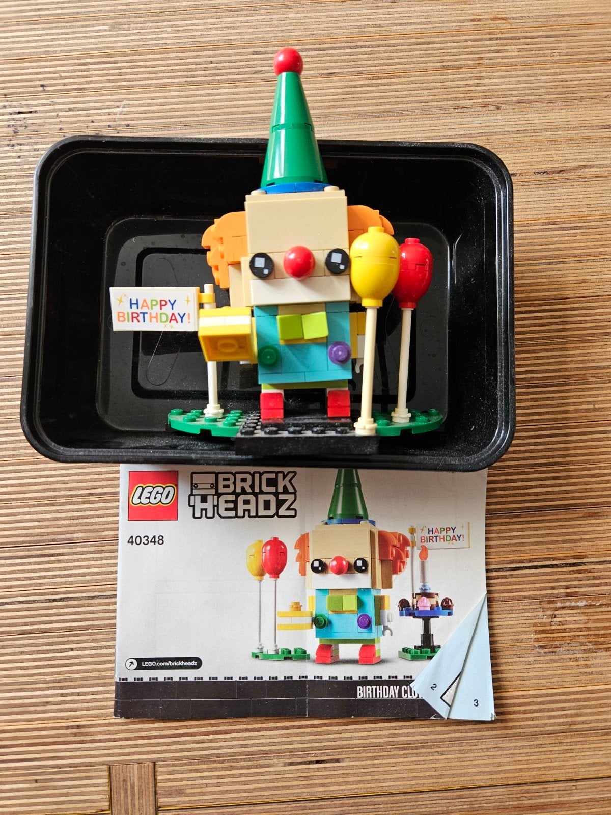 Lego birthday clown compleet met boekje, Kinderen en Baby's, Speelgoed | Duplo en Lego, Ophalen
