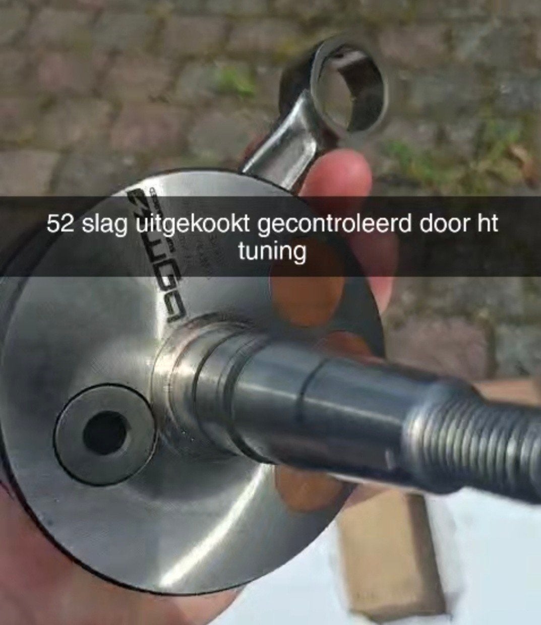 Krukas 52 slag 125- 180cc gecontroleerd door HT Tuning, Fietsen en Brommers, Ophalen of Verzenden, Zo goed als nieuw, Cilinder