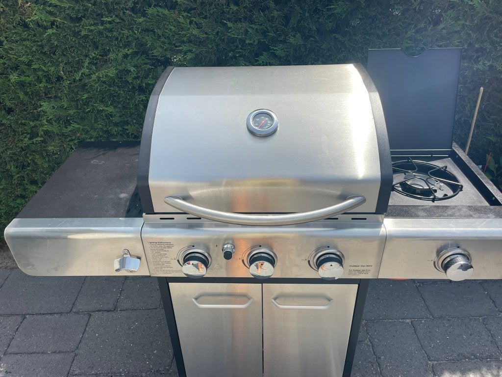 grill guru buiten barbeqeu, Tuin en Terras, Ophalen, Zo goed als nieuw, Grill Guru