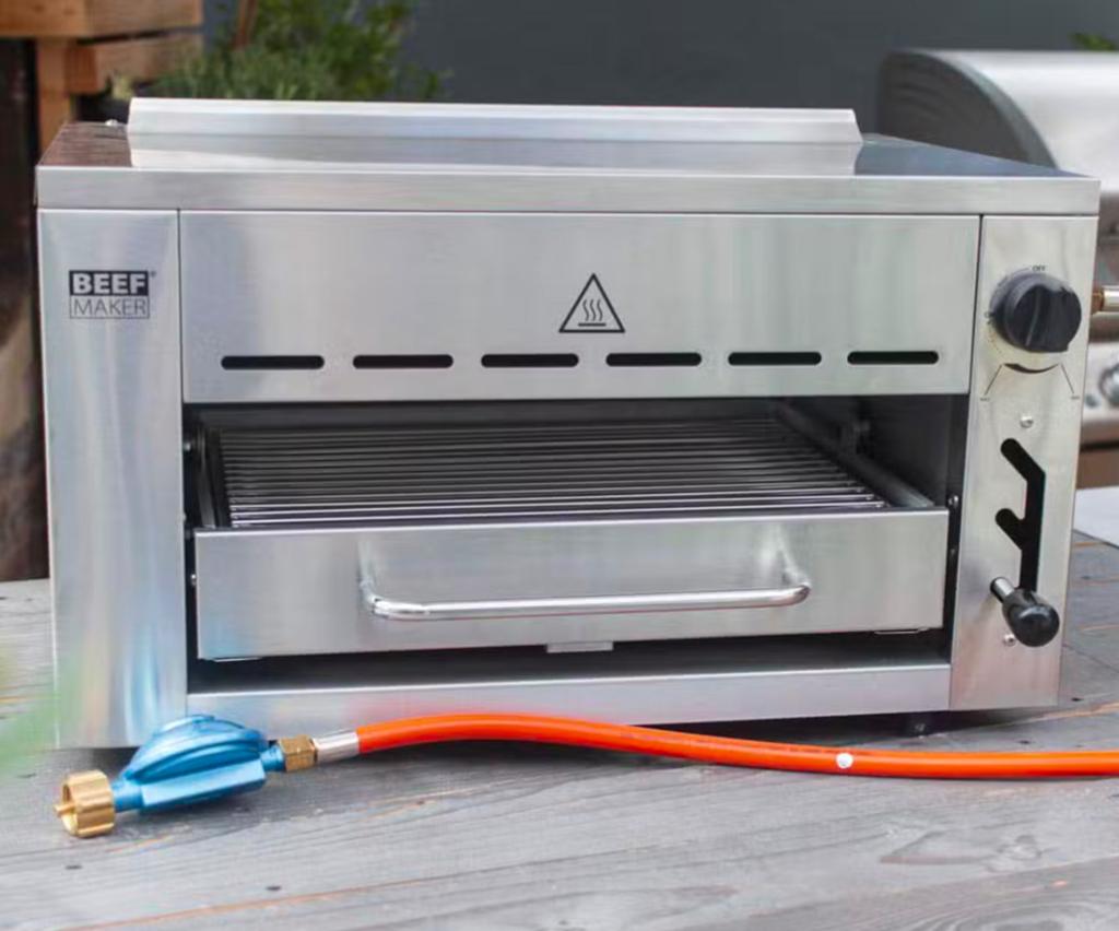 Professionele hoge temperatuur gasgrill / beefmaker NIEUW!!!, Ophalen, Minder dan 45 cm, Overige merken, Oven