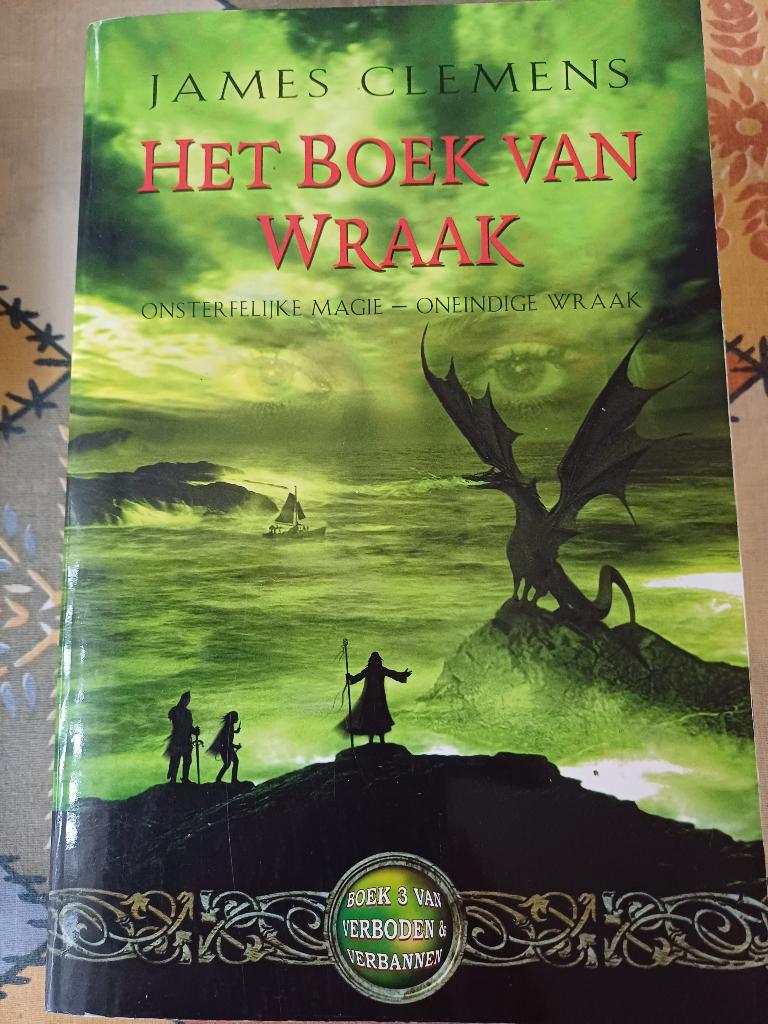 James clemens:het boek van wraak.9789024547937 Deel 3, Ophalen, Gelezen, James clemens