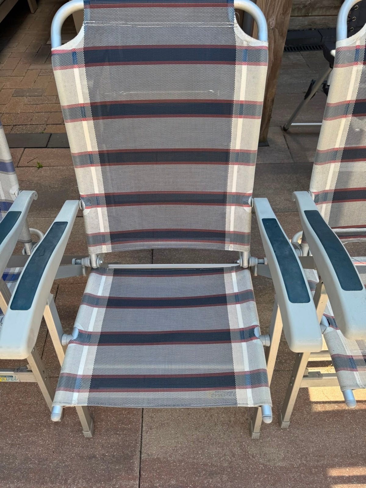 Campart Travel Campingstoelen - Comfortabel en Opvouwbaar, Ophalen, Gebruikt