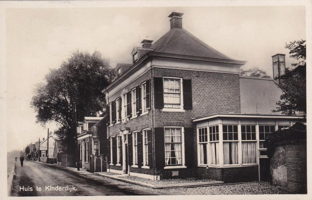 Kinderdijk., Verzamelen, Ansichtkaarten | Nederland, Verzenden, Voor 1920, Gelopen, Zuid-Holland