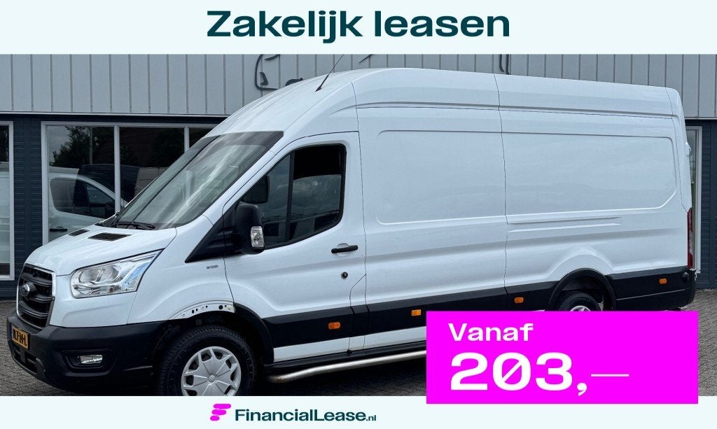 Ford Transit 2.0 TDCI 77KW 105PK L4H3 EURO 6 AIRCO/ CAMERA/, Achterwielaandrijving, Euro 6, 4 cilinders, 2800 kg