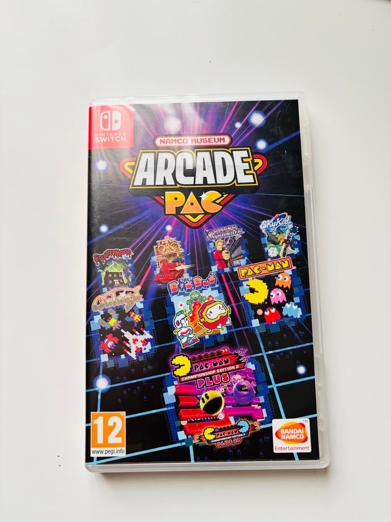 Nintendo Switch Namco Museum Arcade Pac- Switch Game, 1 speler, Ophalen of Verzenden, Zo goed als nieuw, Vanaf 3 jaar