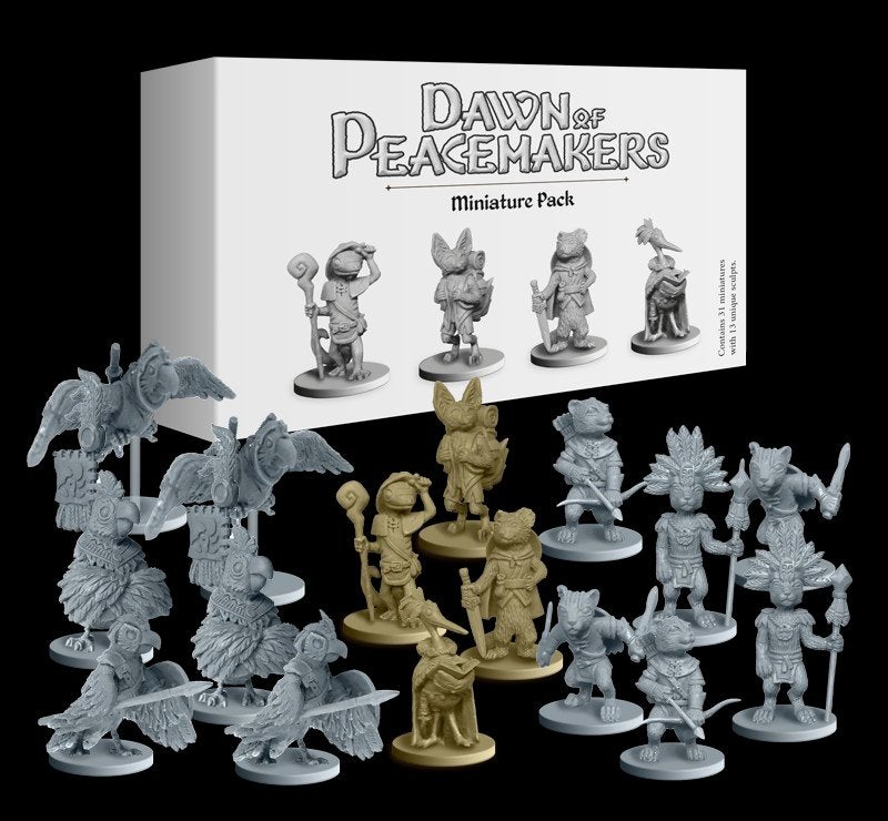 *NIEUW*: Dawn of peacemakers miniature pack: 31 miniaturen, Hobby en Vrije tijd, Wargaming, Ophalen of Verzenden, Nieuw, Overige soorten