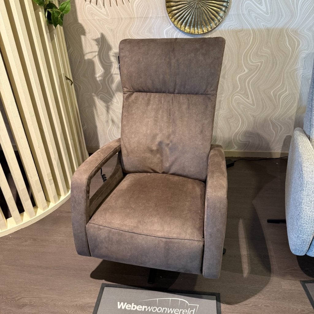 Relaxfauteuil Lerira - Microleder Bruin - IN.HOUSE, Niet ingevuld, Niet ingevuld, Niet ingevuld