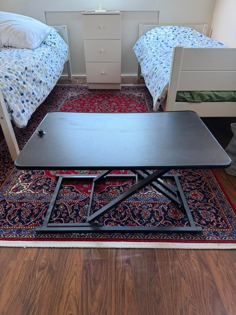 Zit sta bureau verhoger, Huis en Inrichting, Tafels | Salontafels, Overige houtsoorten, 50 tot 100 cm, 50 tot 75 cm, Nieuw
