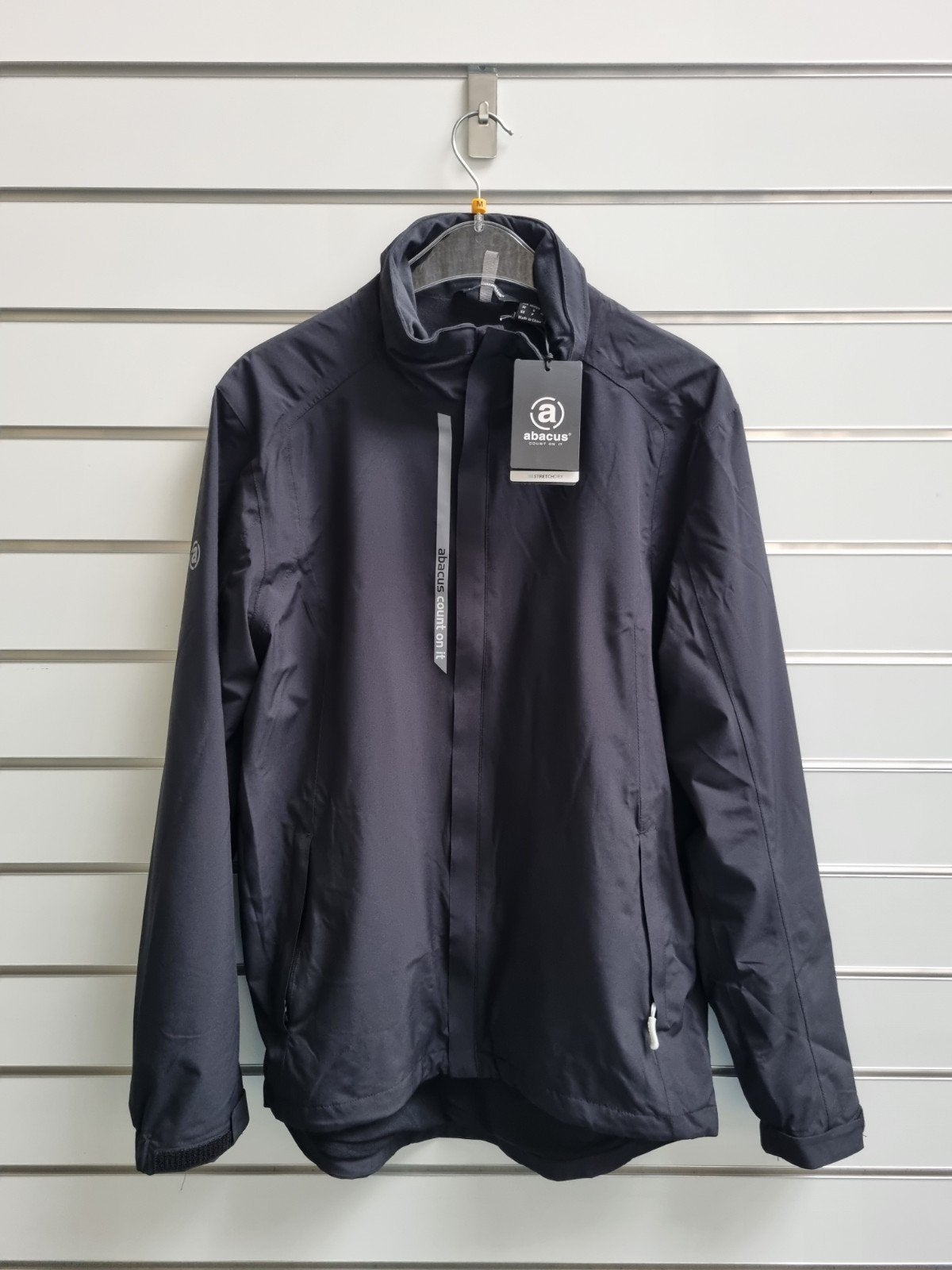 Abacus links heren regenjas zwart M nieuw!, Abacus, Maat 48/50 (M), Zwart, Nieuw