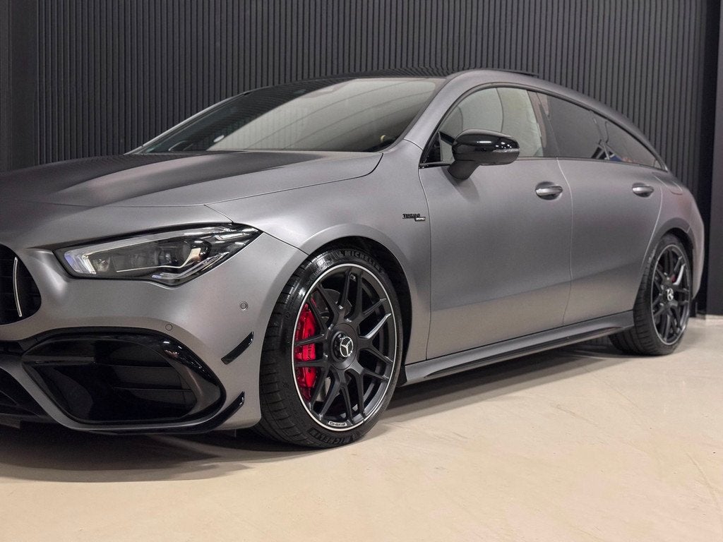 Mercedes-Benz CLA-klasse Shooting Brake AMG 45 S 4MATIC+ PAN, Auto's, CLA, Gebruikt, 4 cilinders, Vierwielaandrijving