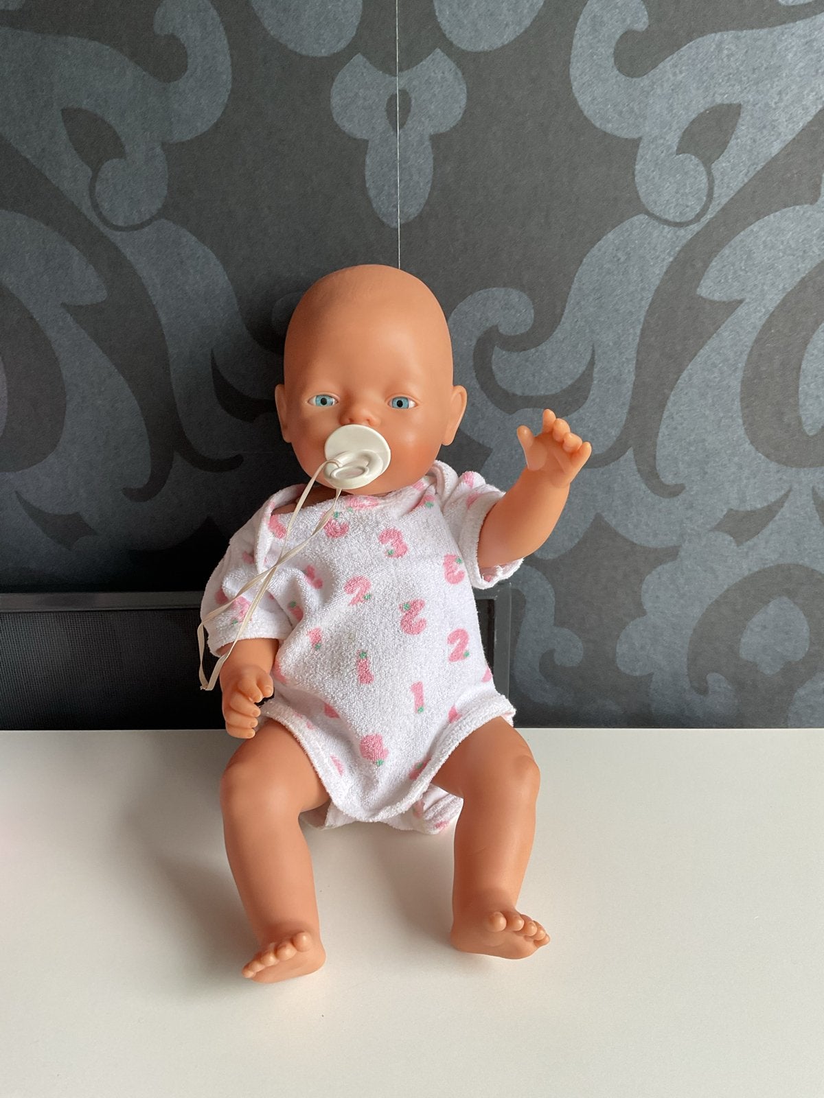 Baby Born pop met roze potje, Kinderen en Baby's, Ophalen, Gebruikt, Babypop