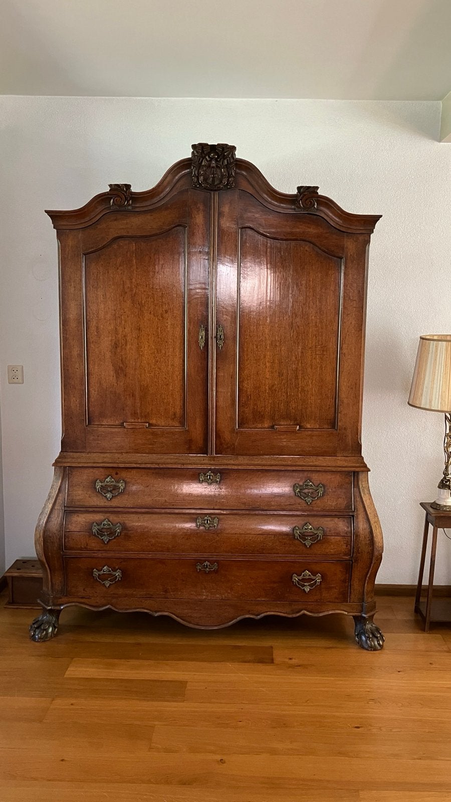 Antieke Hollandse Kast - Barok Stijl, Ophalen