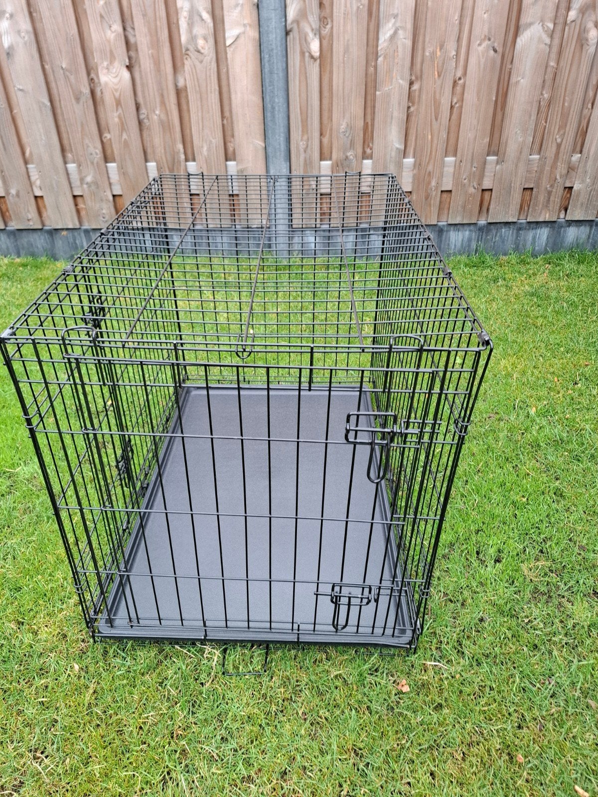 Opvouwbare honden bench, Ophalen, Zo goed als nieuw