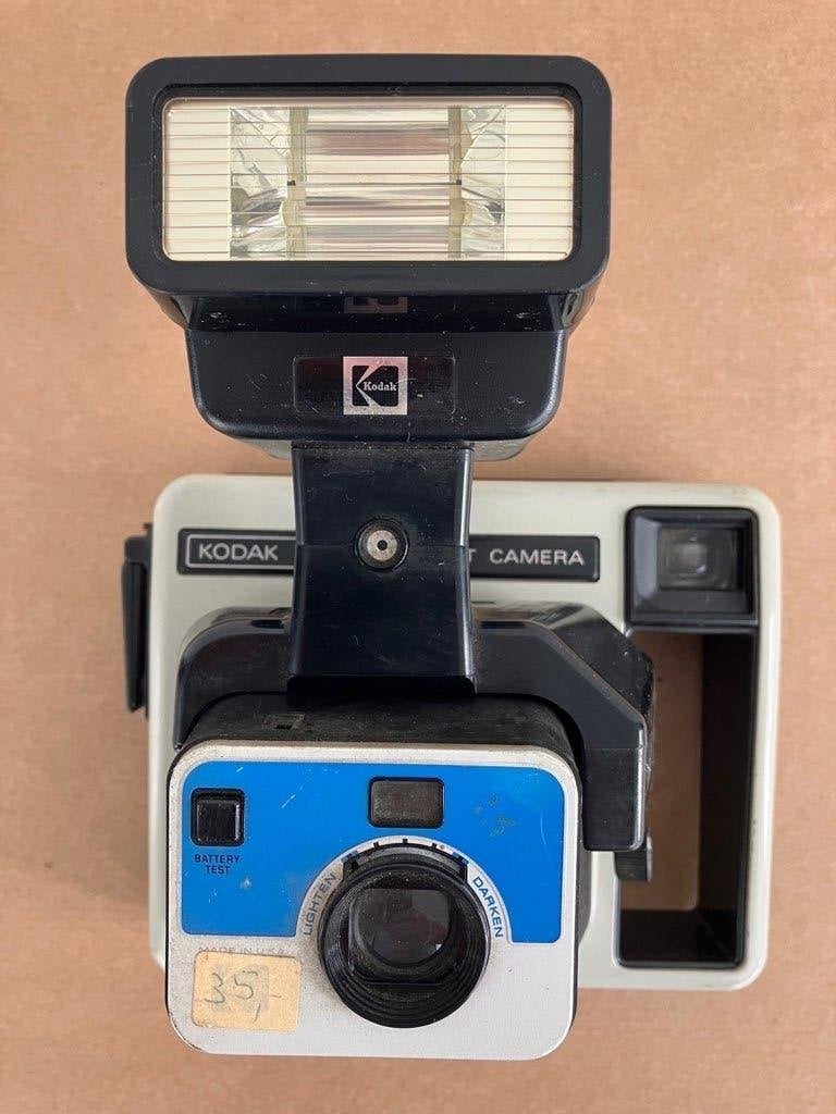 Kodak Instant camera met Elektronenflitser, Verzenden, Gebruikt, Polaroid, Kodak
