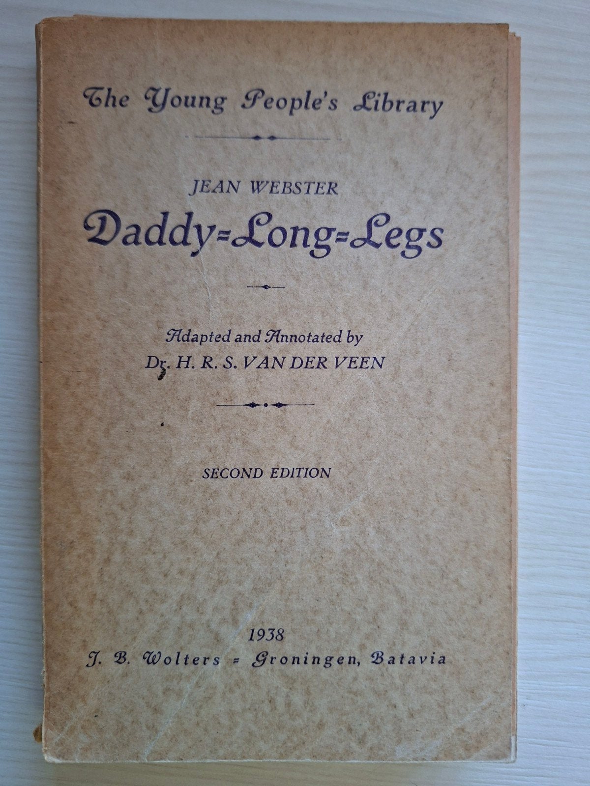 Daddy-Long-Legs - Jean Webster (1938, Tweede Editie), Ophalen of Verzenden