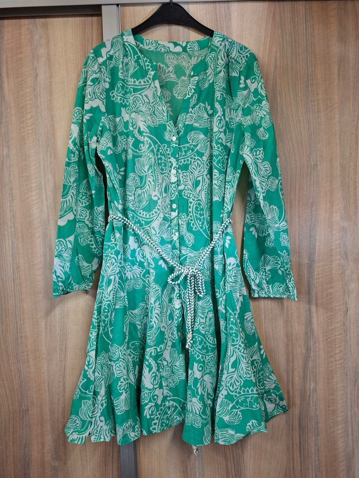 supergaaf lang tuniek-jurkje maat 44-46, Kleding | Dames, Grote Maten, Ophalen of Verzenden, Zo goed als nieuw, Blouse of Tuniek