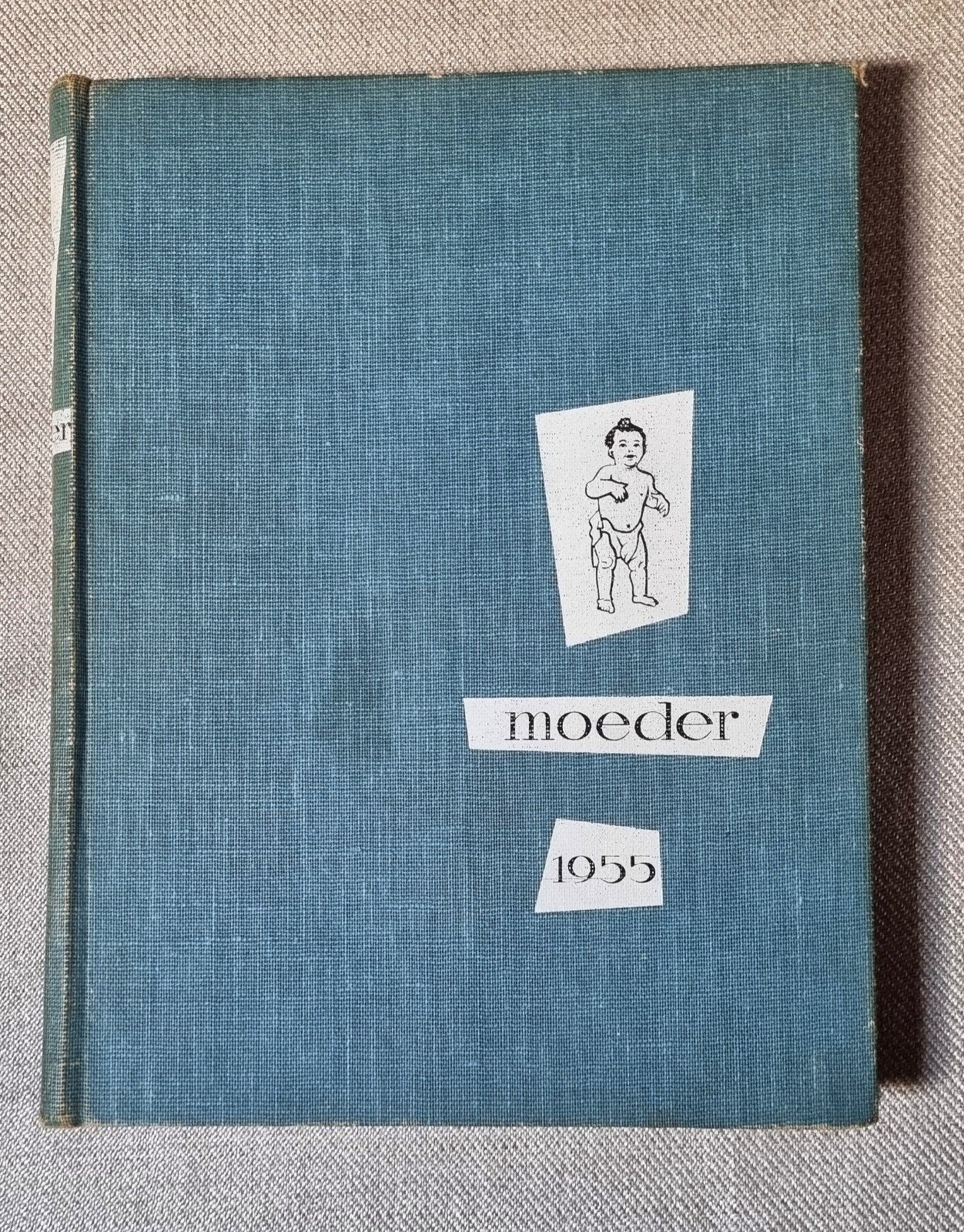 Ingebonden jaargang Tijdschrift Moeder 1955, Ophalen of Verzenden, Gelezen, Damesbladen