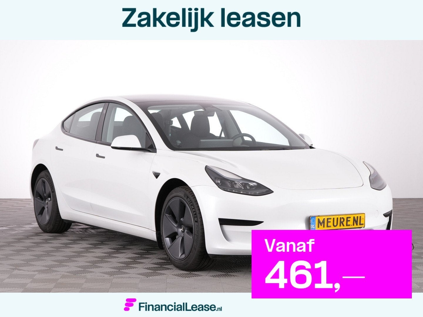 Tesla Model 3 RWD *SOH 96%* PANORAMADAK | LEDER | CAMERA, Automaat, 12 maanden, Gebruikt, 1 kg