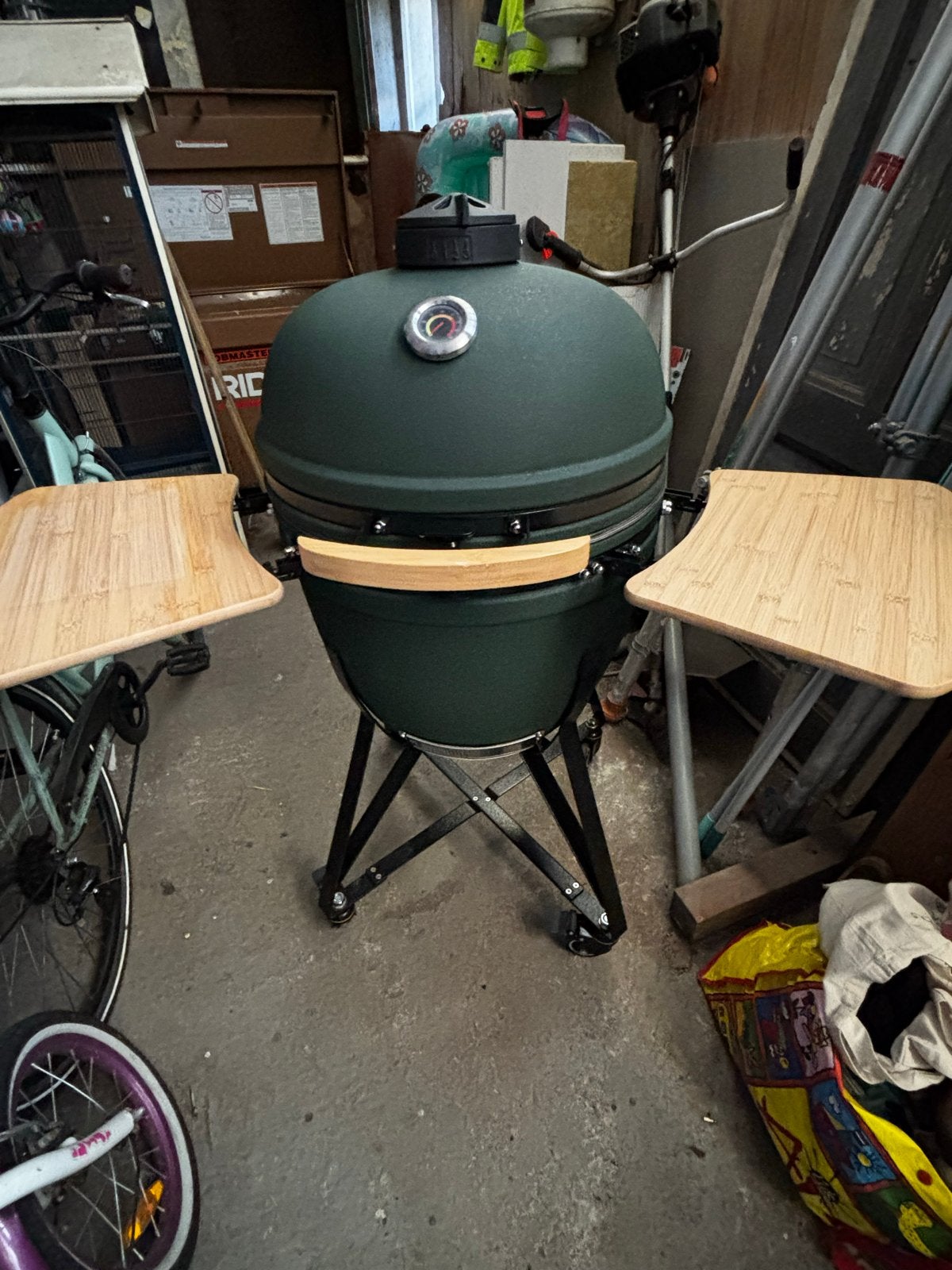 Urban Chef Kamado  large BBQ met onderstel en zijtafels, Ophalen, Nieuw