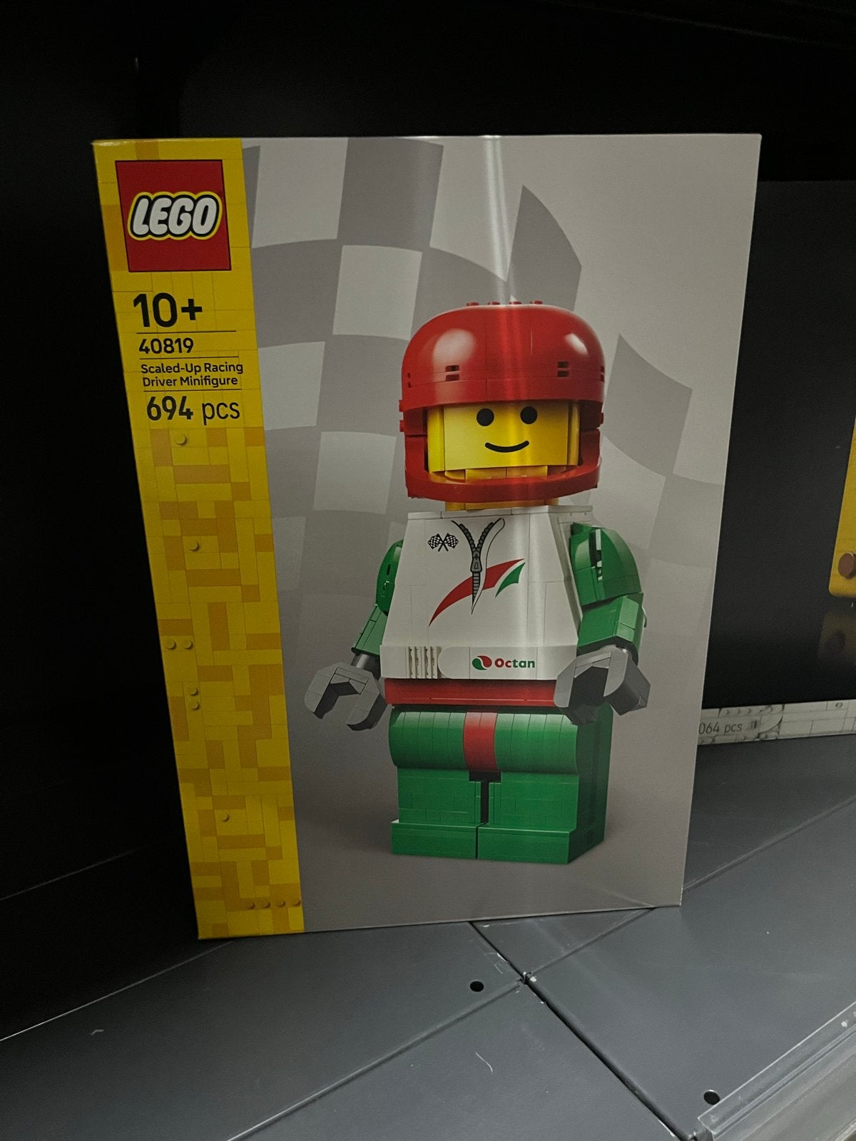 LEGO 40819 Vergrote Racing Coureur Minifiguur - Nieuw, Ophalen of Verzenden, Nieuw