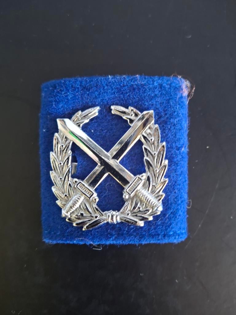 Rang opperwachtmeester Mobiele Eenheid Rijkspolitie, Verzamelen, Militaria | Algemeen, Overige soorten, Embleem of Badge, Nederland