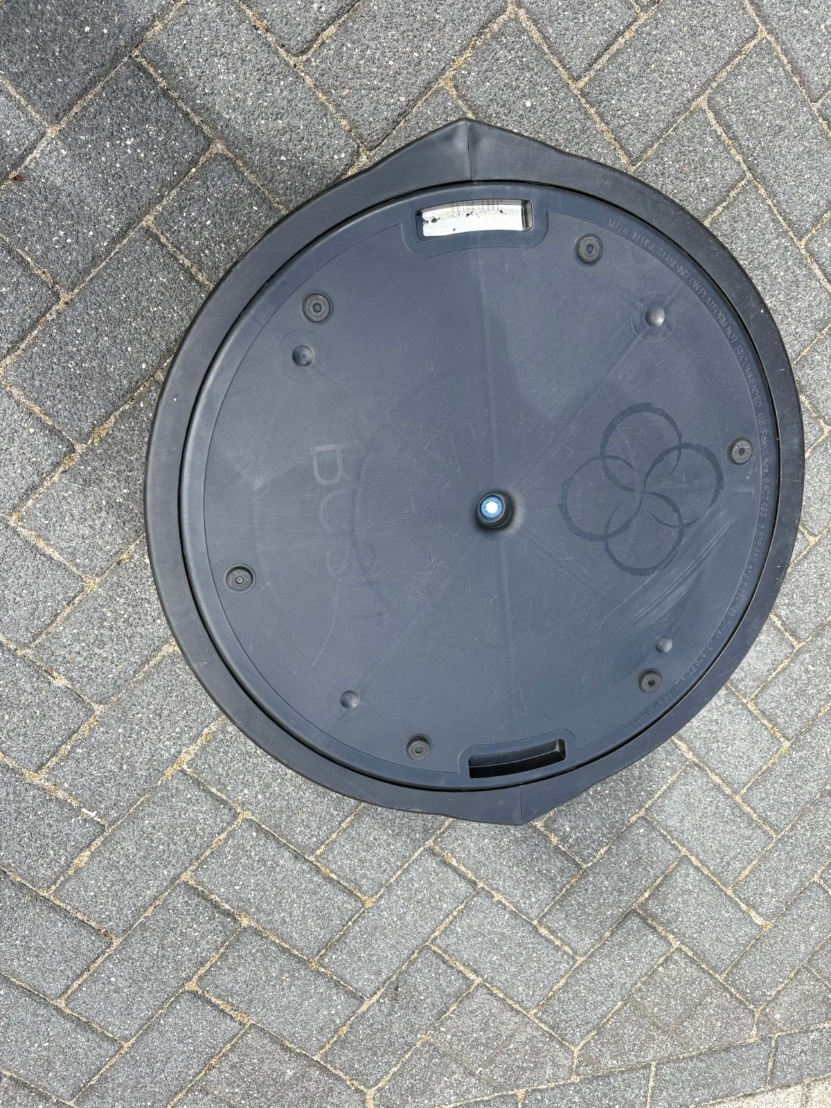 Bosubal bosu bal balans trainer, Gebruikt, Bosubal, Ophalen of Verzenden, Bosu