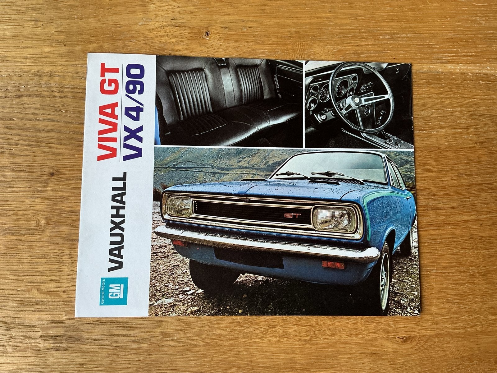 Vauxhall Viva GT VX 4/90 brochure - Origineel uit 1970, Ophalen of Verzenden, Zo goed als nieuw, Overige merken
