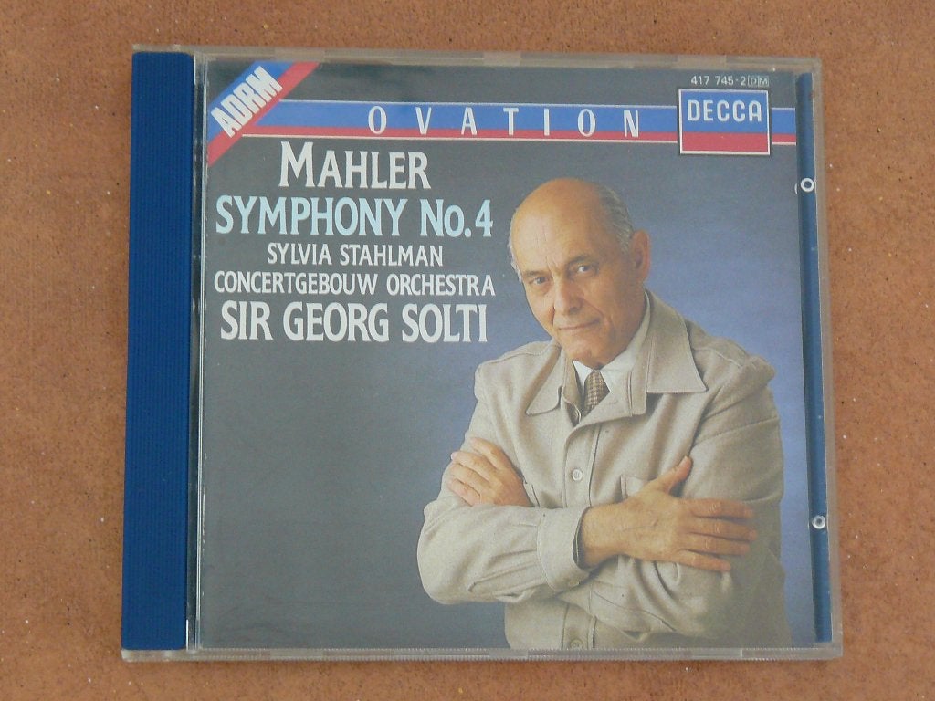 CD Mahler symphony no. 4 , Sir Georg Solti, Cd's en Dvd's, Verzenden, Classicisme, Gebruikt, Overige typen