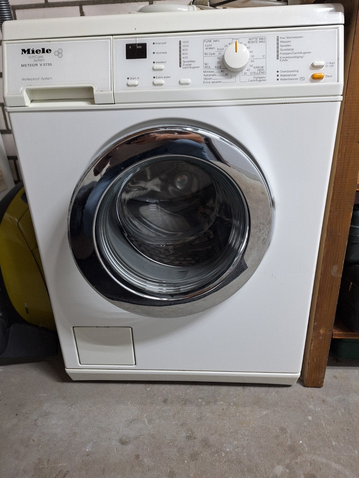 Miele Meteor V 5735 Wasmachine - gratis ophalen, Witgoed en Apparatuur, Wasmachines, Ophalen, Niet werkend, 1200 tot 1600 toeren