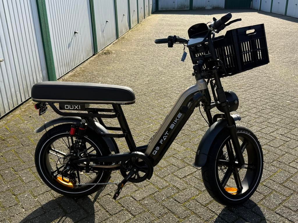 NIEUWE OUXI Q9 2026 FATBIKE ENKEL OF DUBBEL SEAT
