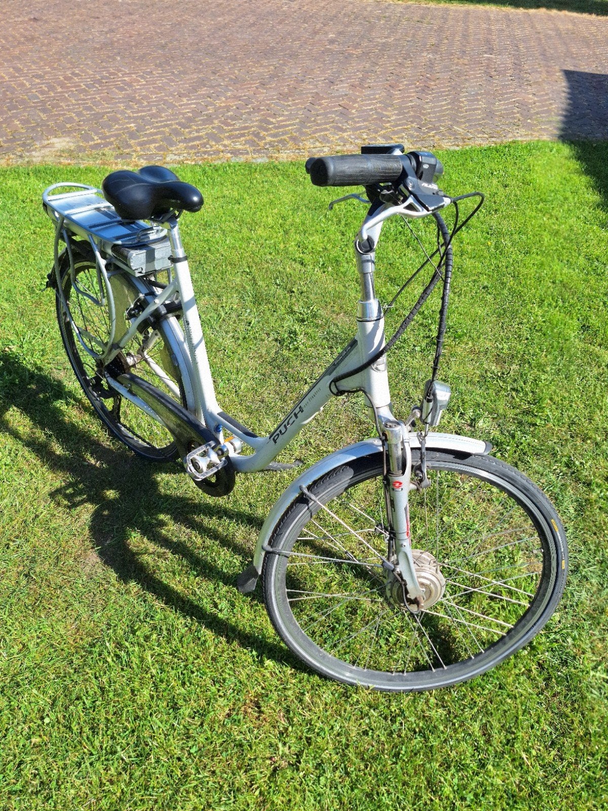 Puch green electric radius e-bike, Ophalen, Gebruikt, Overige merken