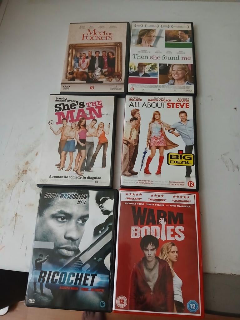 Dvd films en series, Cd's en Dvd's, Dvd's | Tv en Series, Vanaf 12 jaar, Ophalen, Gebruikt, Komedie