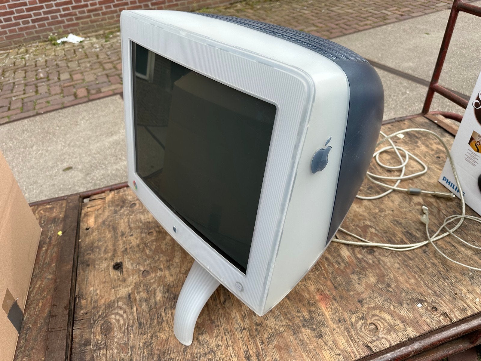 Apple Studio Display 21 inch - Vintage Monitor, Computers en Software, Ophalen, Gebruikt, Overige typen, Apple