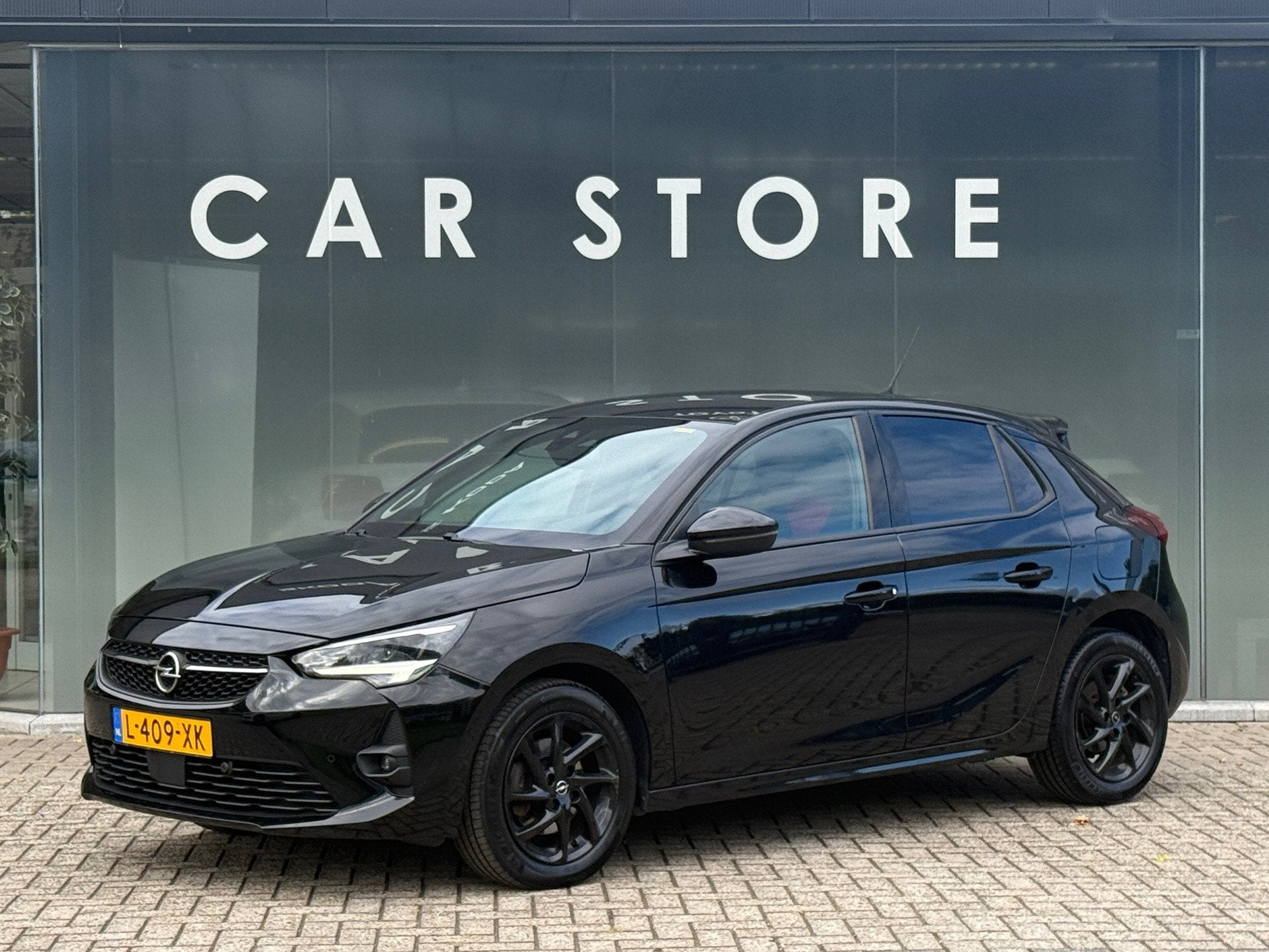Opel Corsa 1.2 GS Line Automaat Black Edit Navi|Camera|Carpl, Dealer onderhouden, Gebruikt, Origineel Nederlands, 3 cilinders