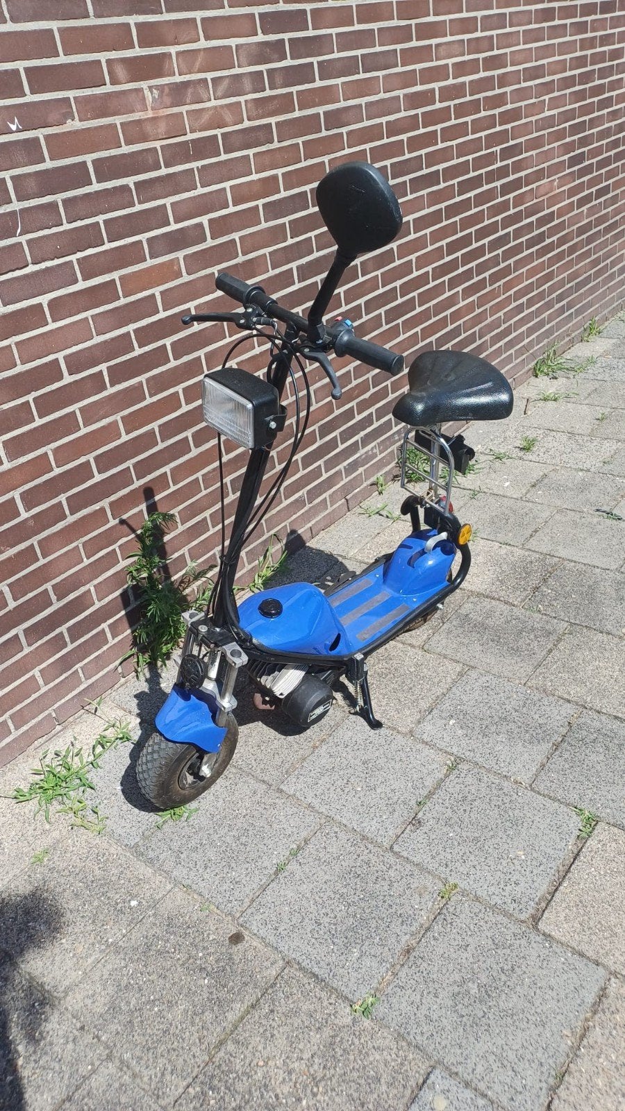 Oldtimer vouwbrommer te koop., Ophalen, Benzine, Overige merken