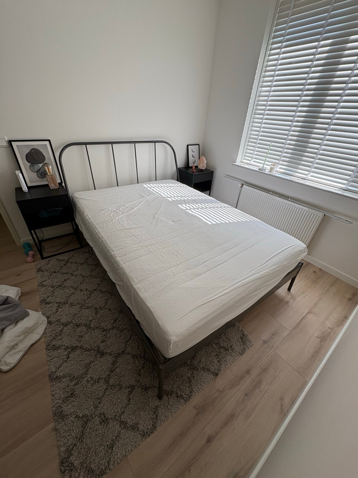 IKEA Twijfelaar Bed 140x200cm met Matras, Huis en Inrichting, Ophalen, Gebruikt, 140 cm, Twijfelaar
