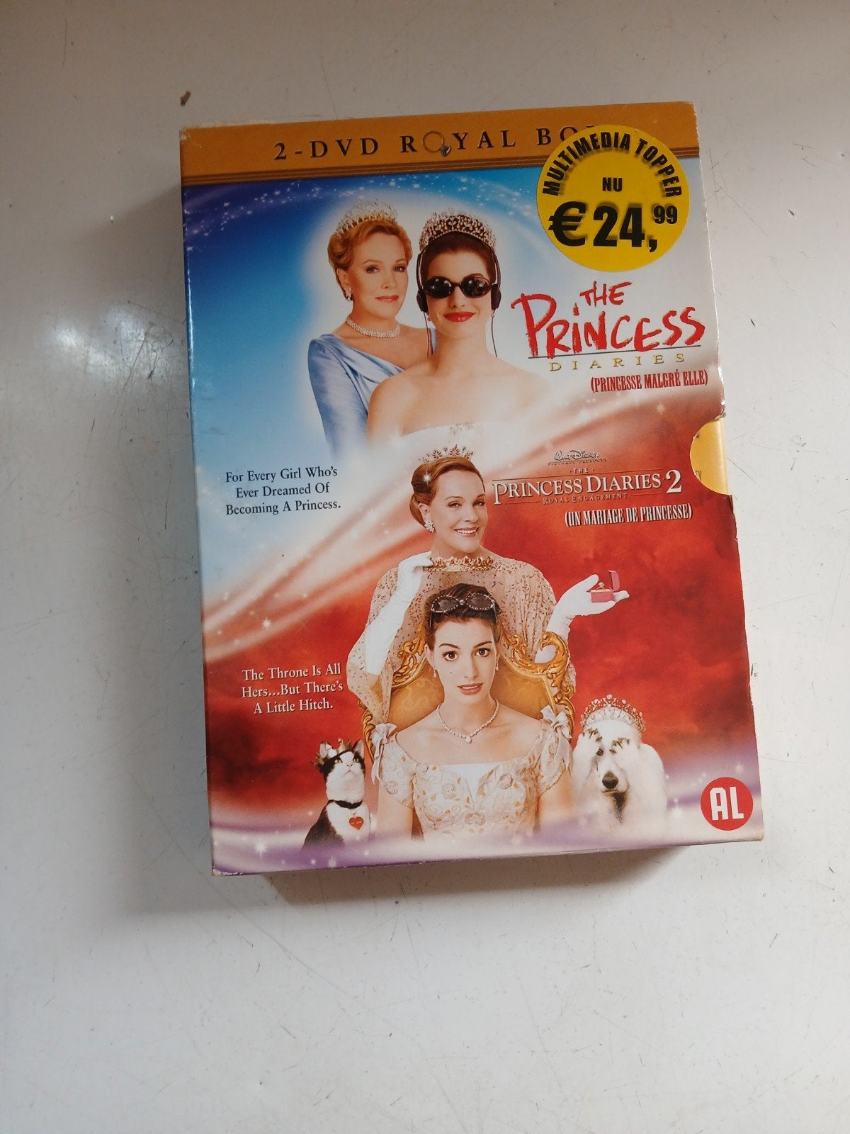 The Princess Diaries 1 & 2 DVD Boxset - 2 Films, Cd's en Dvd's, Alle leeftijden, Ophalen of Verzenden, Boxset