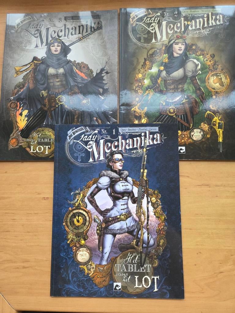Lady Mechanika stripboeken - Nr. 1, 2 en 3, Boeken, Stripboeken, Ophalen of Verzenden