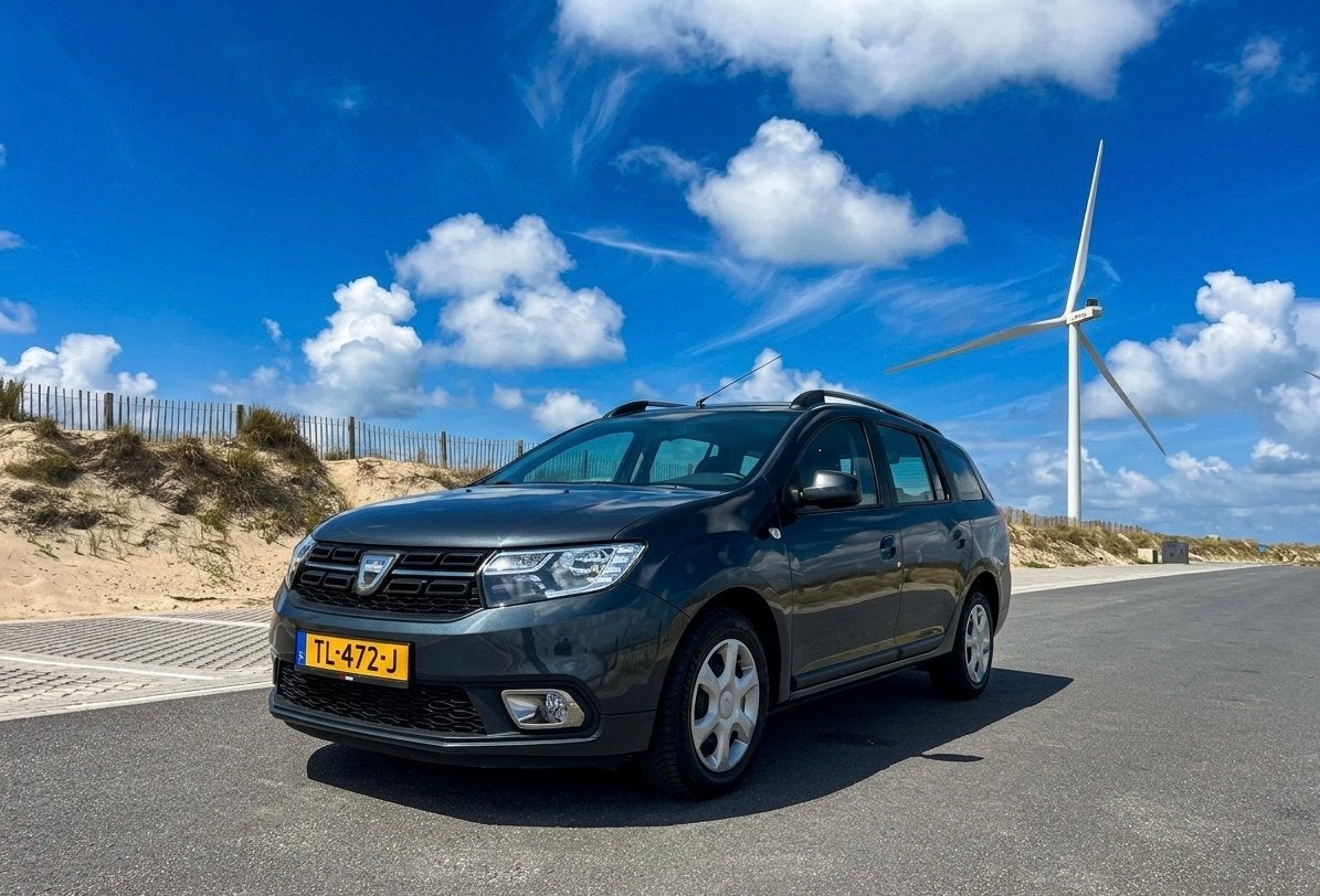 Dacia Logan MCV AUTOMAAT 0.9 Tce 90pk S&S 2018 Grijs, Auto's, Dacia, Particulier, Logan MCV, ABS, Airbags, Airconditioning, Bluetooth