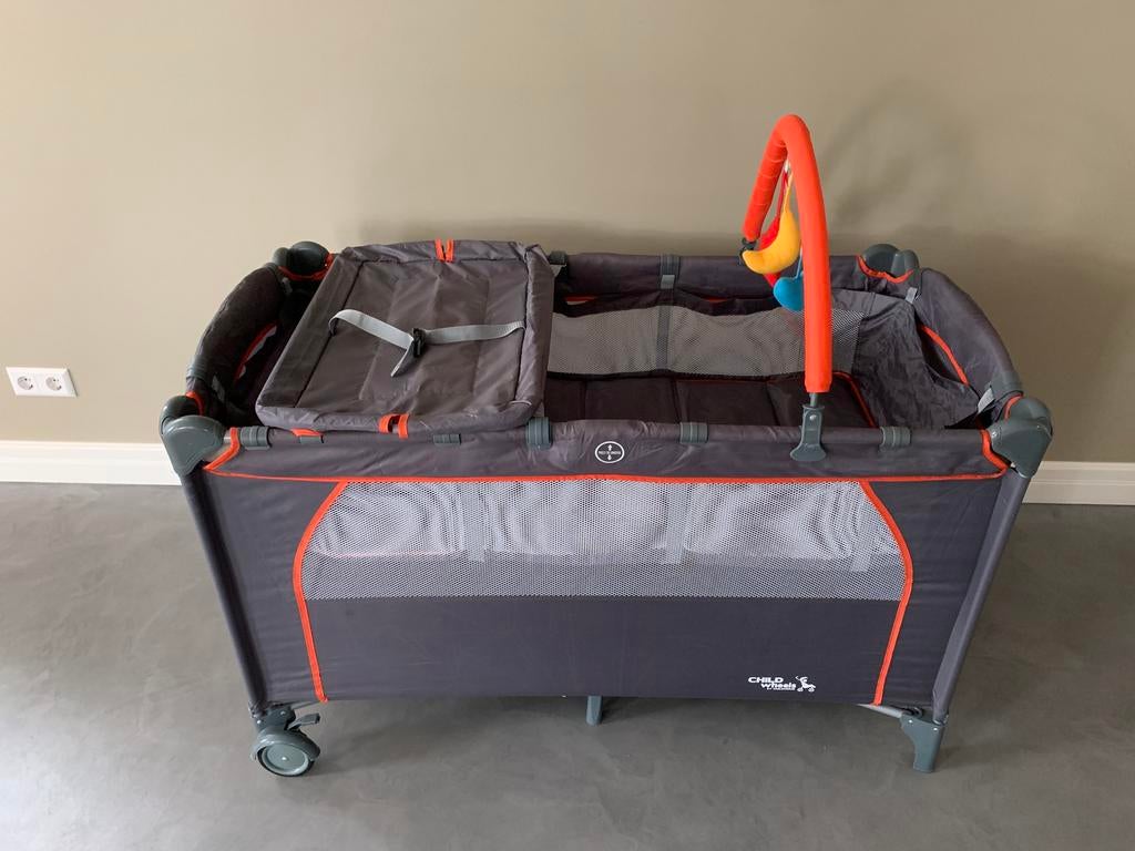 Childweels Campingbed 3-in-1, nog erg mooi!, Ophalen of Verzenden, Zo goed als nieuw, Reisbedje