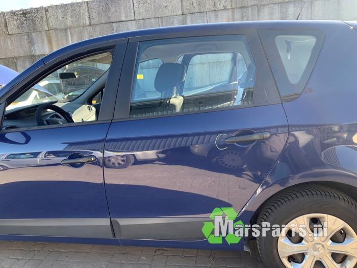 Portier 4Deurs links-achter van een Renault Scenic, Gebruikt, -, -, Ophalen of Verzenden